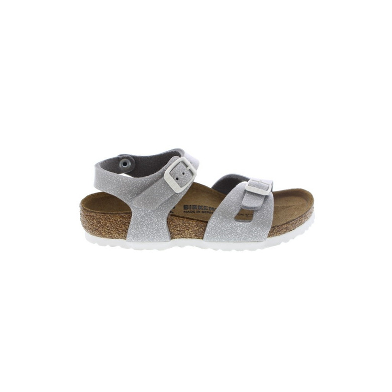 Birkenstock sandals silver