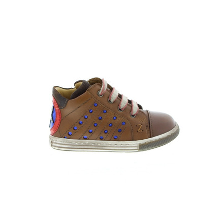 Zecchino D'oro Jongens chaussures à lacets cognac