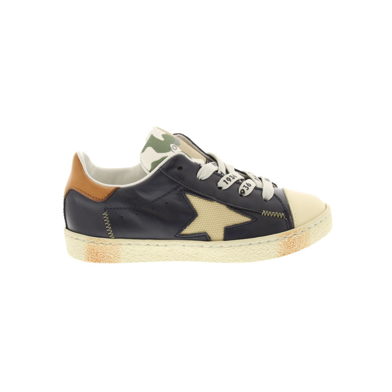 Rondinella chaussures basses bleu