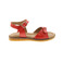 Clic sandales rouge 1