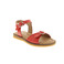 Clic sandales rouge 2