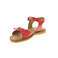 Clic sandales rouge 3