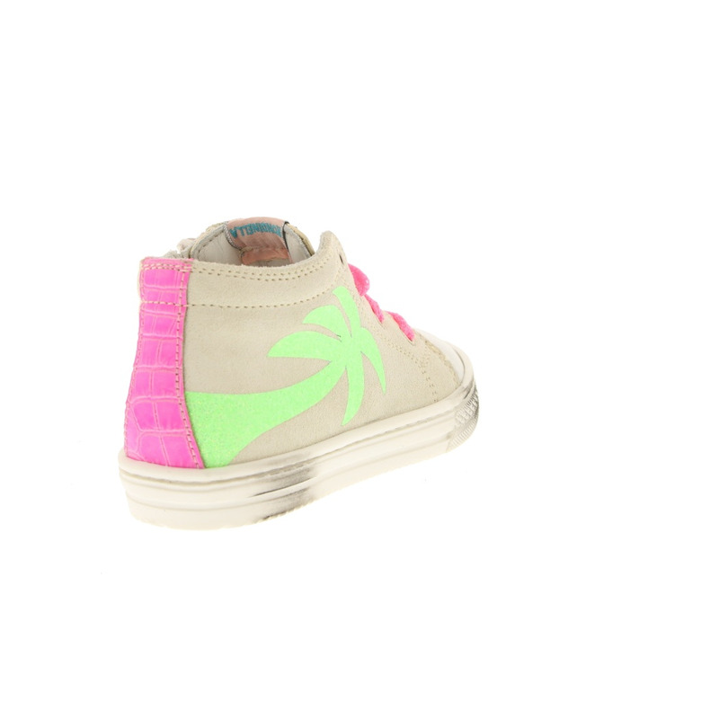 Rondinella chaussures à lacets beige 4