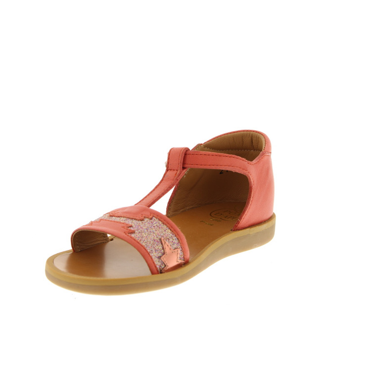 Pom D'api sandales corail 3