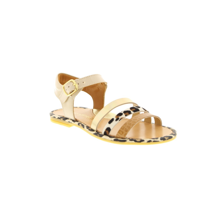 Rondinella sandales luipaard print 2
