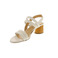 Halmanera sandales beige 3