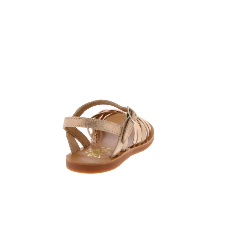 Pom D'api sandales rose gold 4