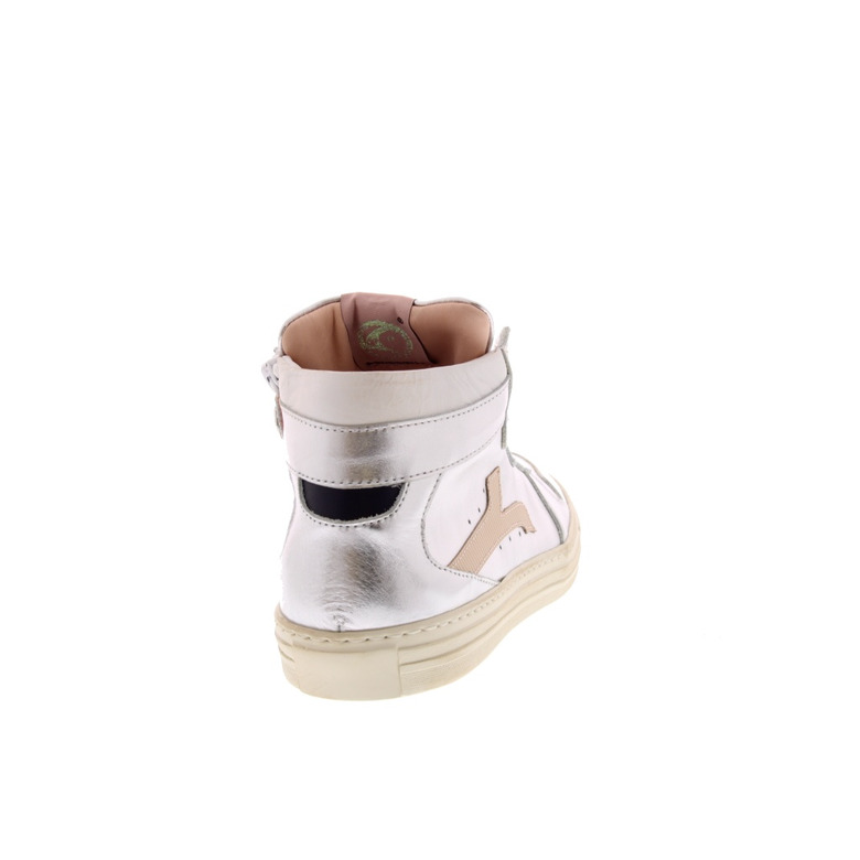 Rondinella chaussures hautes argent 4