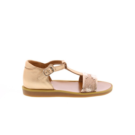 Pom D'api sandales rose gold