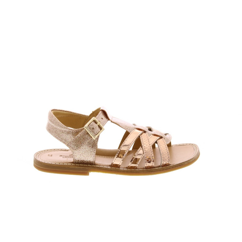 Zecchino D'oro sandales rose gold
