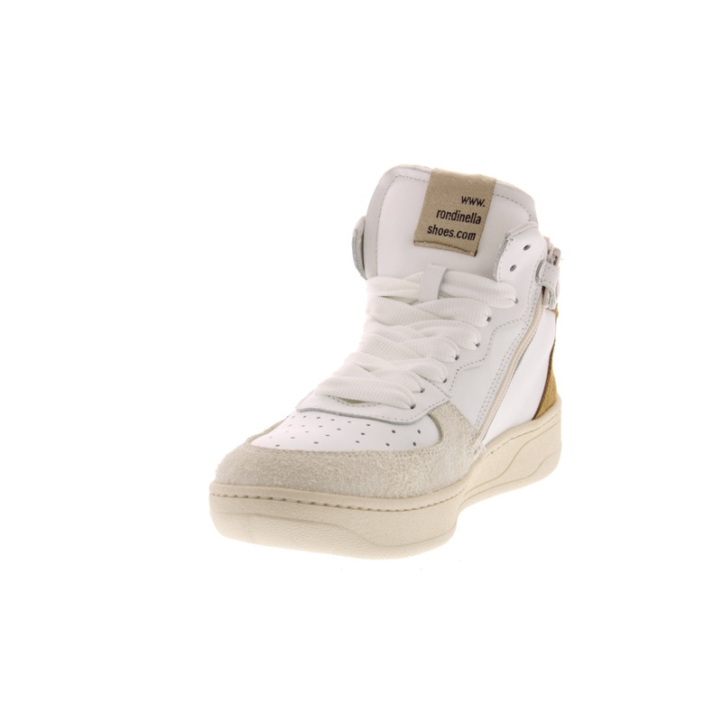 Rondinella chaussures hautes blanc 3