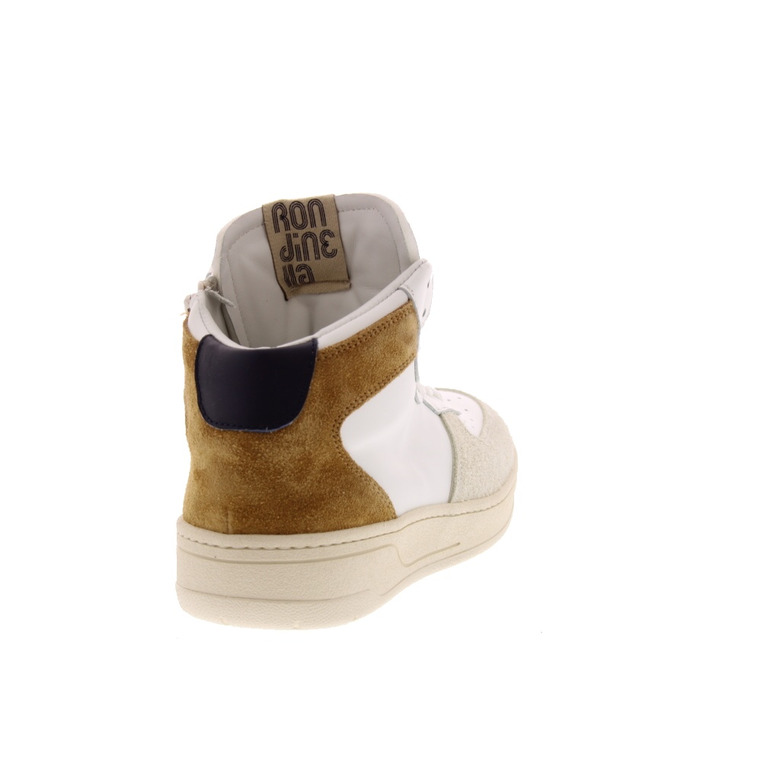 Rondinella chaussures hautes blanc 4