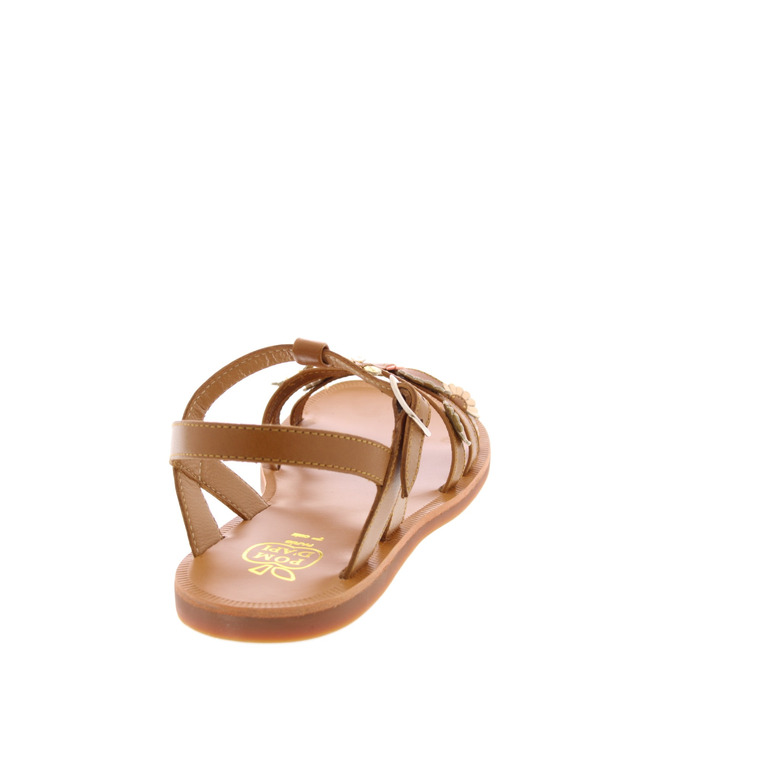 Pom D'api sandales cognac 4