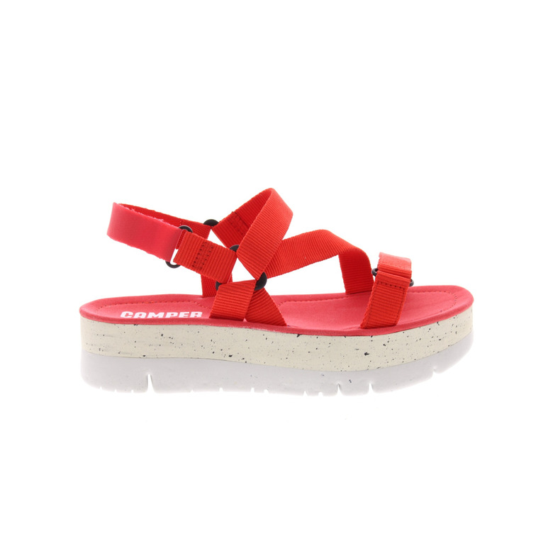 Camper sandals red 1