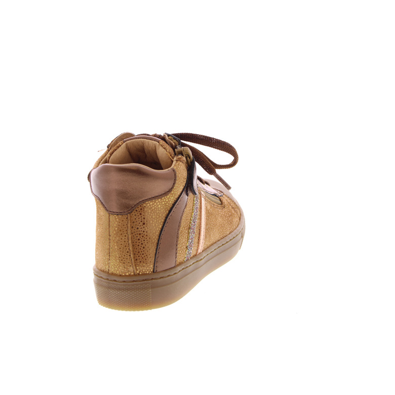 Fr hoge schoenen cognac 4