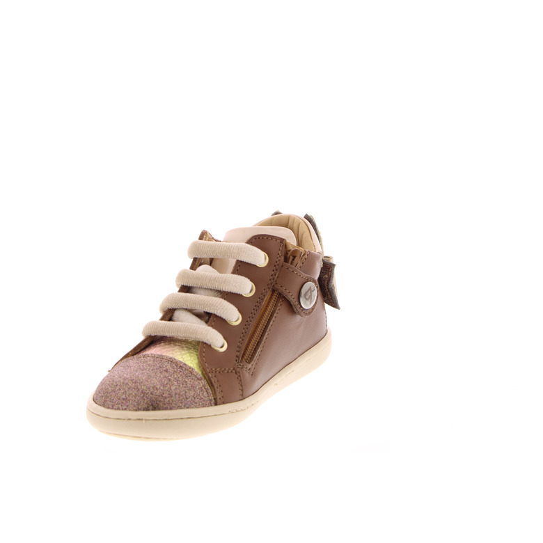 Zecchino D'oro chaussures à lacets cognac 3