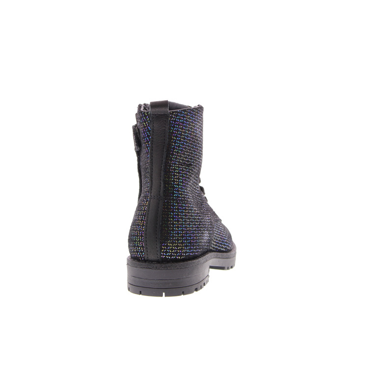 Little David chaussures hautes bleu 4