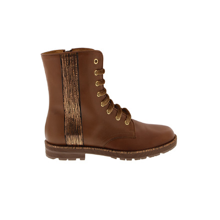 Zecchino D'oro chaussures hautes cognac