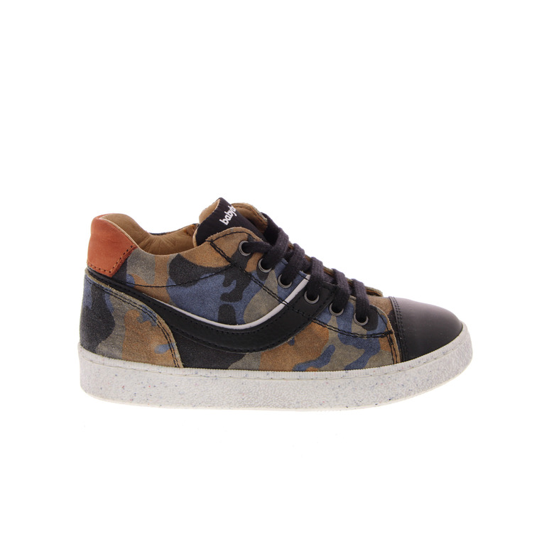 Babybotte chaussures à lacets noir