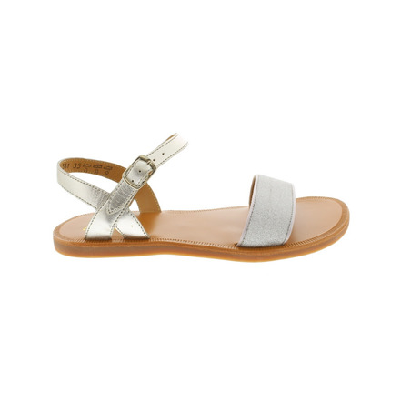 Pom D'api sandales argent