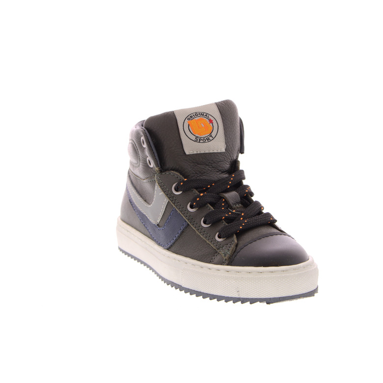 Little David chaussures hautes vert kaki 2