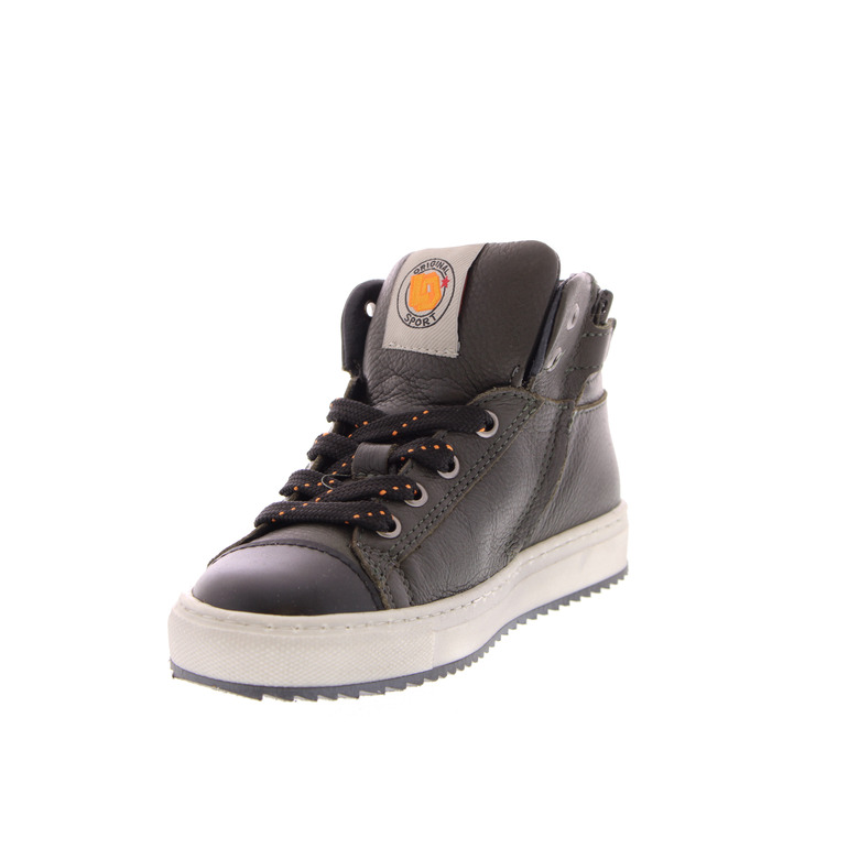 Little David chaussures hautes vert kaki 3