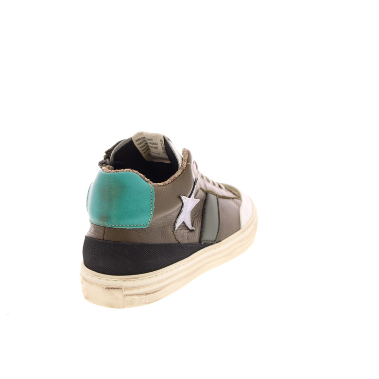 Rondinella chaussures hautes vert 4