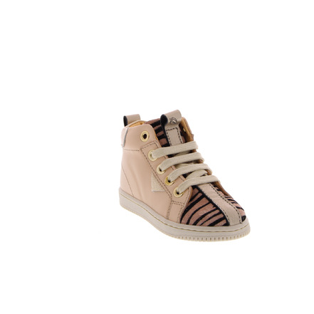 Ocra chaussures à lacets rose