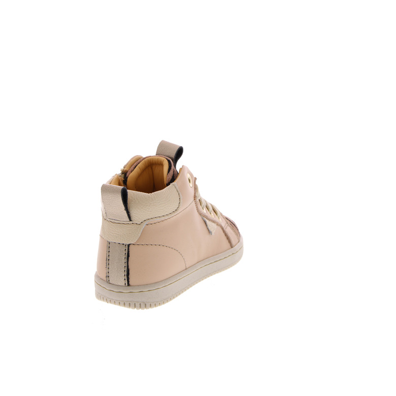 Ocra chaussures à lacets rose 4