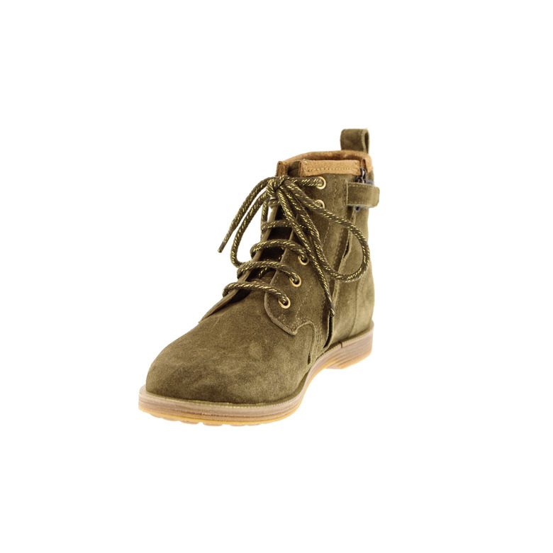 Pom D'api chaussures hautes vert kaki 3