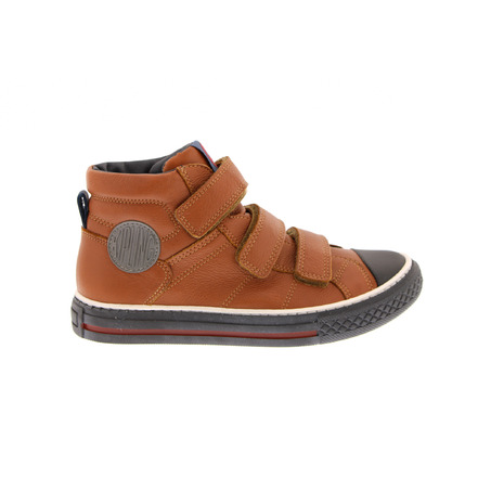 Kipling high shoes cognac