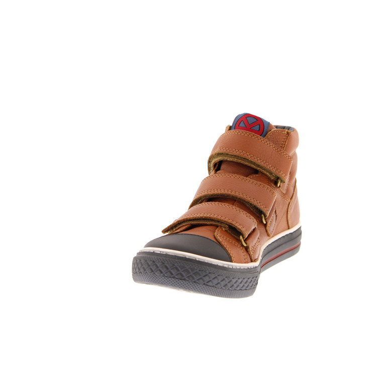 Kipling high shoes cognac 3