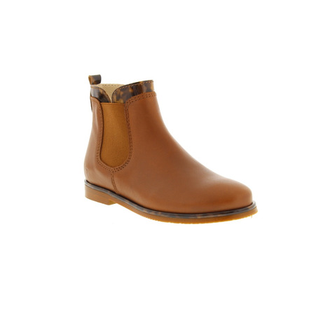 Beberlis chaussures hautes cognac