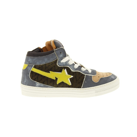 Rondinella chaussures hautes bleu