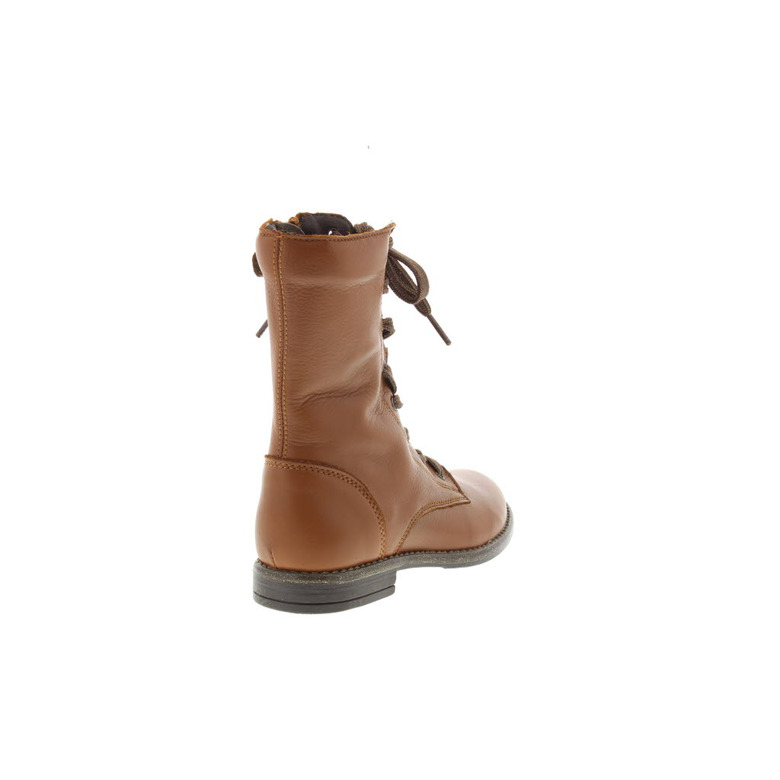 Little David chaussures hautes cognac 4