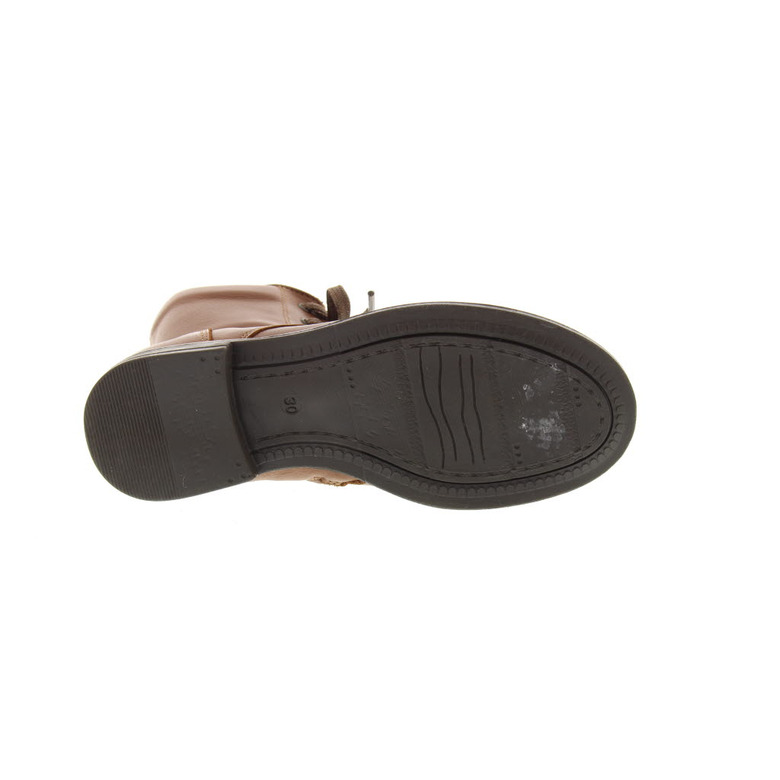 Little David chaussures hautes cognac 5