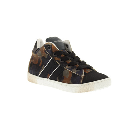 Rondinella chaussures hautes bleu