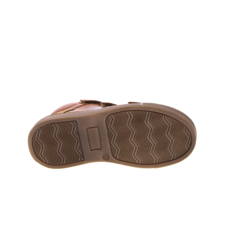Little David chaussures hautes cognac 5
