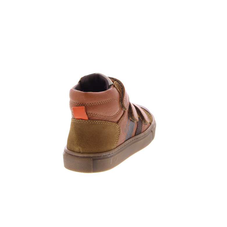 Little David chaussures hautes cognac 4