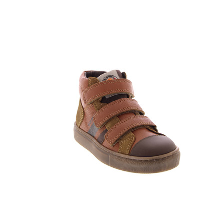 Little David chaussures hautes cognac