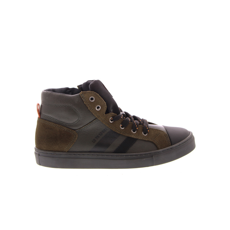 Little David chaussures hautes vert kaki 1