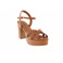 Lola Cruz sandalen cognac 2