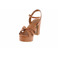 Lola Cruz sandalen cognac 3