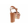 Lola Cruz sandalen cognac 4