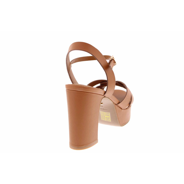 Lola Cruz sandalen cognac 4