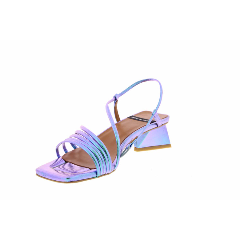 Angel Alarcon sandals violet 3