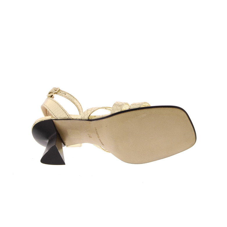 Janet & Janet sandals gold 5