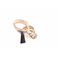 Janet & Janet sandals rose gold 4