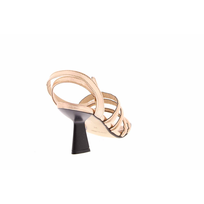 Janet & Janet sandals rose gold 4
