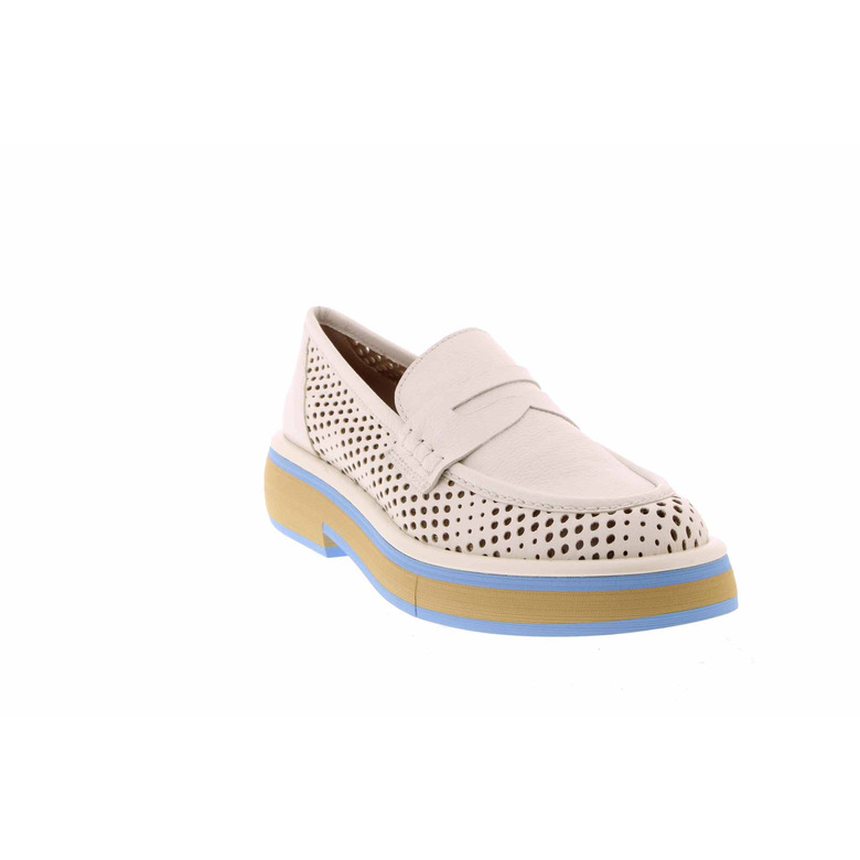 Pertini moccasins blanc 2